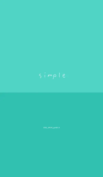 [LINE着せ替え] D92_26_グリーン8-3の画像1