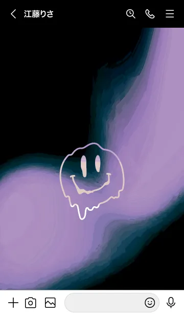 [LINE着せ替え] サイケデリック スマイル 229の画像3