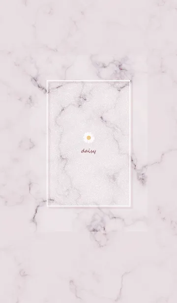 [LINE着せ替え] マーブルとデイジー♦ピンクパープル09_1の画像1