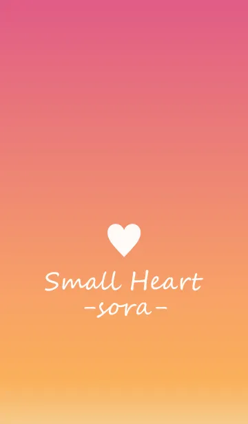 [LINE着せ替え] Small Heart *SORA 18*の画像1