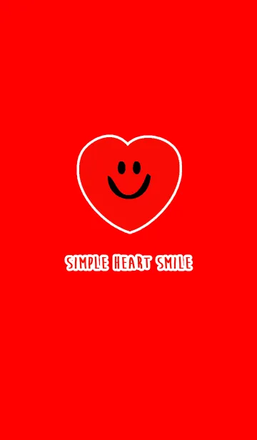 [LINE着せ替え] ハート スマイル _1の画像1