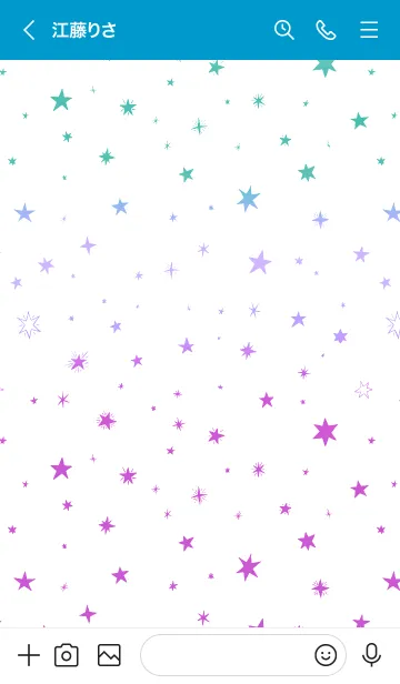 [LINE着せ替え] ミニ スターズ _33の画像3