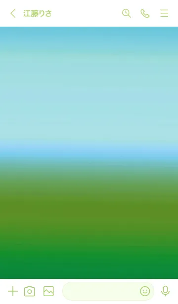 [LINE着せ替え] シンプル グラデーション _43の画像3