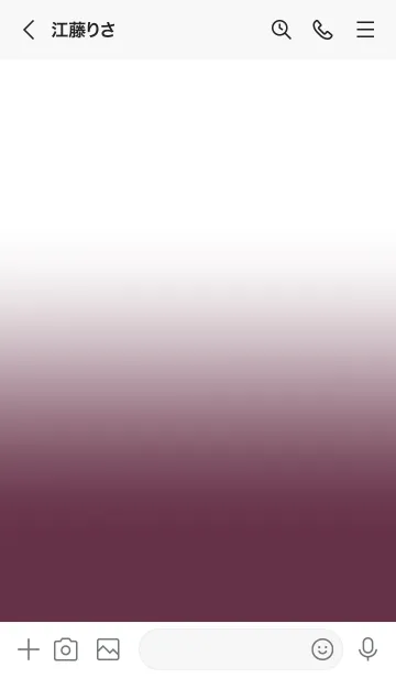 [LINE着せ替え] Grape Purple & White Theme V.2 (JP)の画像3