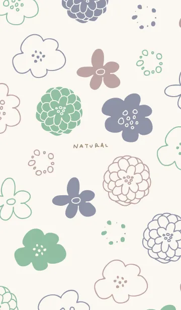 [LINE着せ替え] 花 シック28の画像1