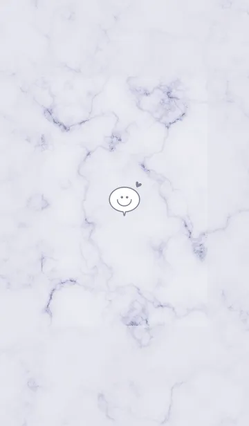 [LINE着せ替え] マーブルと吹き出し♥パープル07_1の画像1