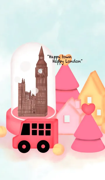 [LINE着せ替え] Pastel London 10の画像1