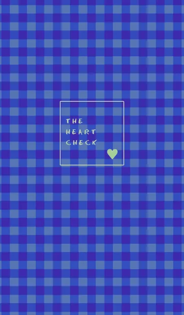 [LINE着せ替え] ザ ハート チェック 274の画像1