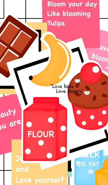 [LINE着せ替え] Sweet banana cake 2の画像1