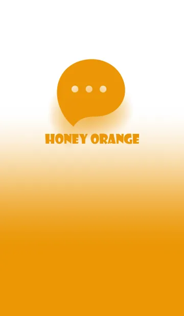 [LINE着せ替え] Honey Orange & White Theme V.2 (JP)の画像1