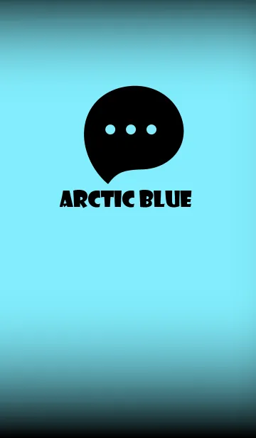 [LINE着せ替え] Arctic Blue And Black V.2 (JP)の画像1