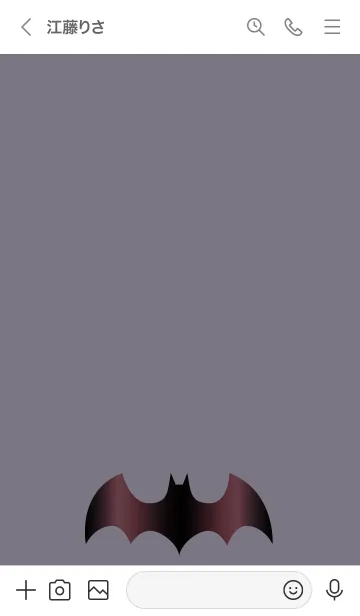 [LINE着せ替え] Simple Bat..14の画像3