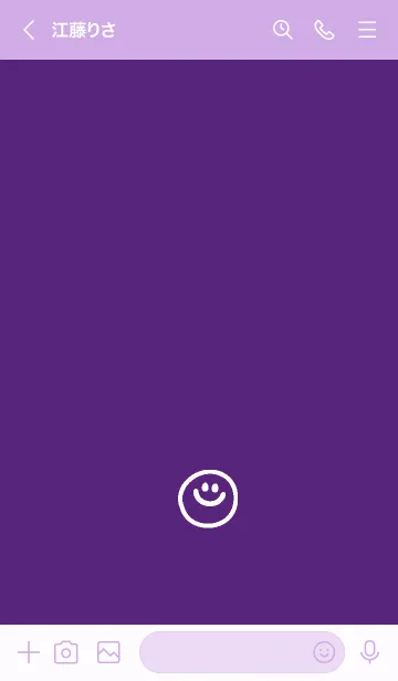 [LINE着せ替え] ミニスマイル* 012の画像3