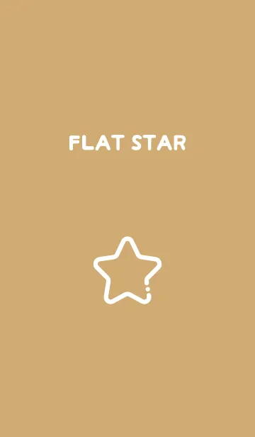 [LINE着せ替え] FLAT STAR / Buffの画像1