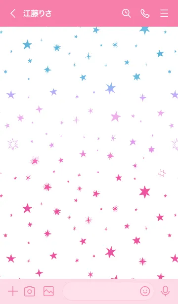 [LINE着せ替え] ミニ スターズ _34の画像3