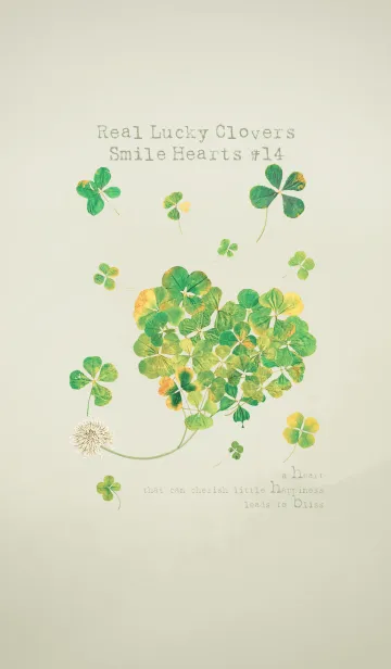 [LINE着せ替え] 本物ラッキークローバーズ Smile Hearts#14の画像1