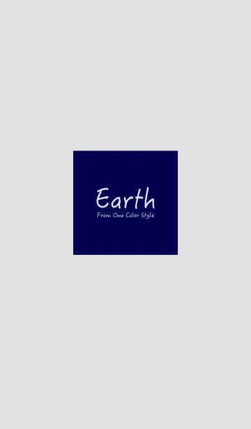 [LINE着せ替え] Earth／ナイトグレーの画像1