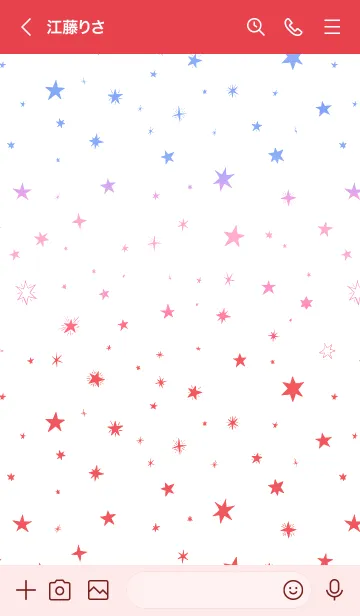 [LINE着せ替え] ミニ スターズ _35の画像3