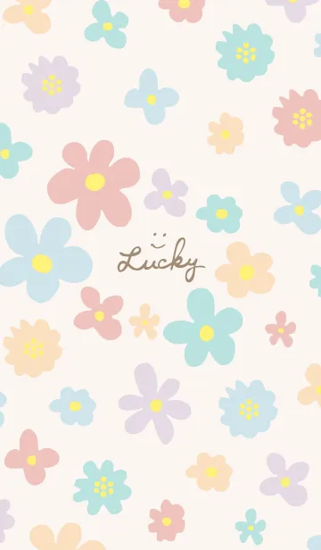 [LINE着せ替え] 北欧風花々 大人4の画像1