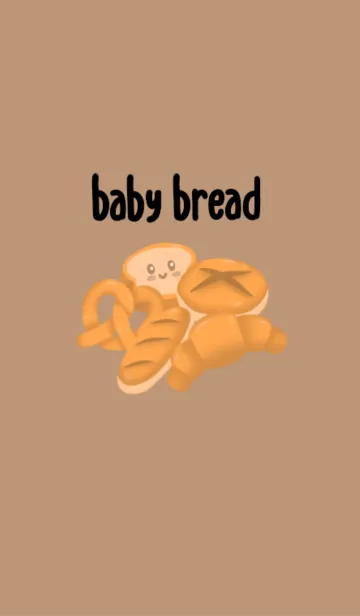 [LINE着せ替え] baby breadの画像1