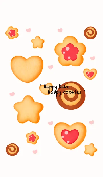 [LINE着せ替え] Mini sweet cookies :)の画像1