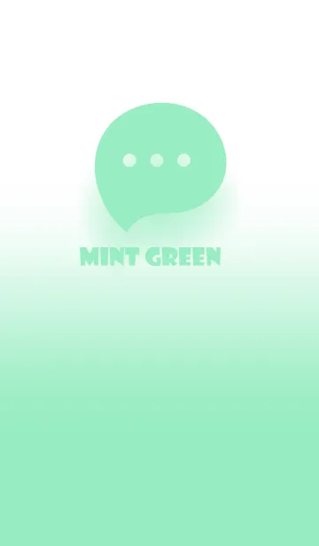 [LINE着せ替え] Mint Green & White Theme V.2 (JP)の画像1