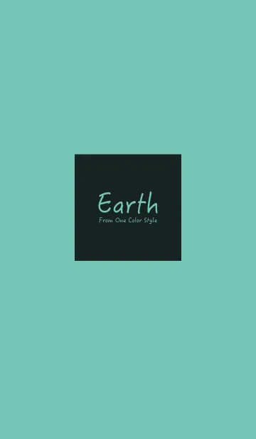 [LINE着せ替え] Earth／ミッドナイトグリーンの画像1