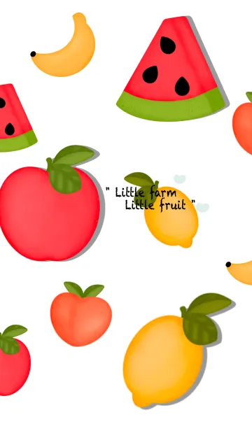 [LINE着せ替え] Lovely sweet fruit 2の画像1
