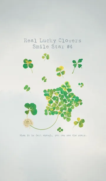 [LINE着せ替え] 本物ラッキークローバーズ Smile Star #4の画像1