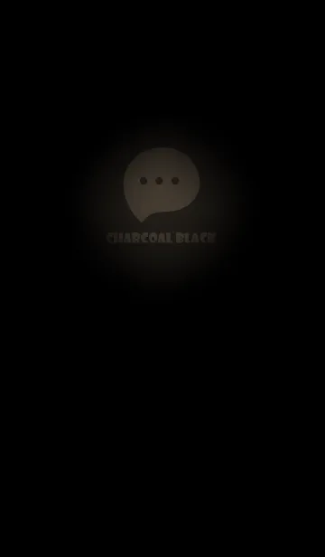 [LINE着せ替え] Charcoal Black Light Theme V2 (JP)の画像1