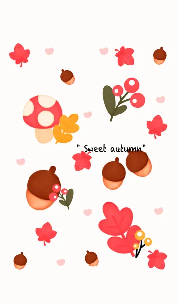 [LINE着せ替え] Mini autumn plantsの画像1