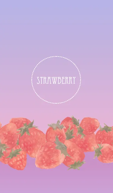 [LINE着せ替え] Strawberry-YUMEKAWAII-の画像1