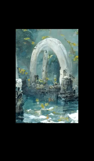 [LINE着せ替え] 海底の城「トワ」。の画像1