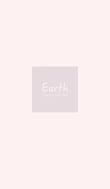 [LINE着せ替え] Earth／ペールベージュの画像1