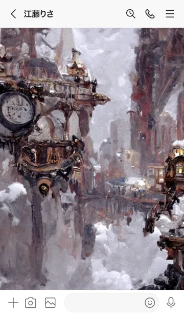 [LINE着せ替え] 蒸気の国「バオ」。の画像3