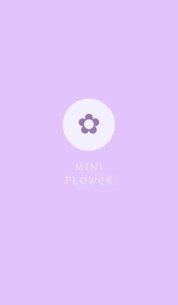 [LINE着せ替え] ミニ フラワー 133の画像1