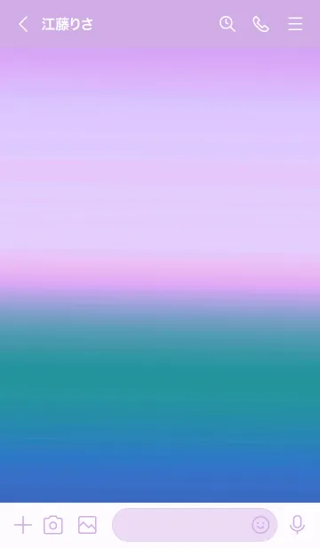 [LINE着せ替え] シンプル グラデーション _46の画像3