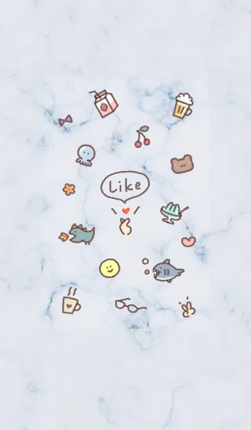 [LINE着せ替え] アイコンとマーブル♦ウィスタリア07_1の画像1