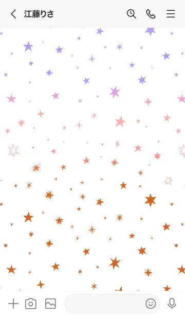 [LINE着せ替え] ミニ スターズ _36の画像3