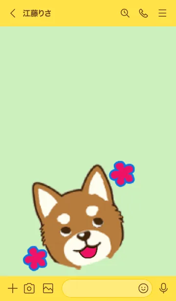 [LINE着せ替え] Shiba familyの画像3