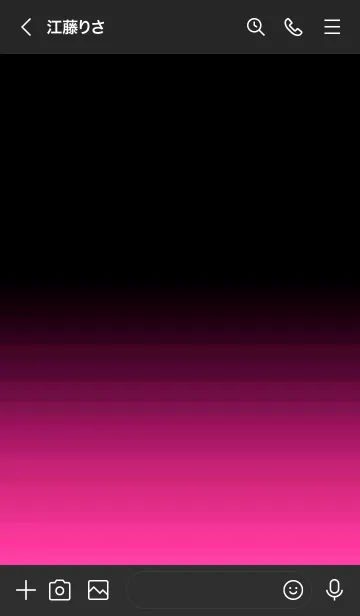 [LINE着せ替え] シンプル ダーク アイコン 38の画像3