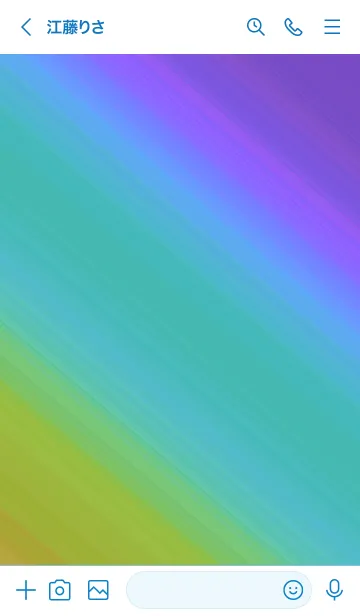 [LINE着せ替え] グラデーション ミニ スター 135の画像3