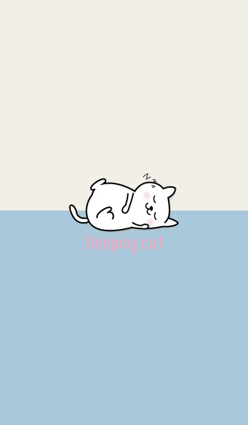 [LINE着せ替え] I am a Sleeping catの画像1