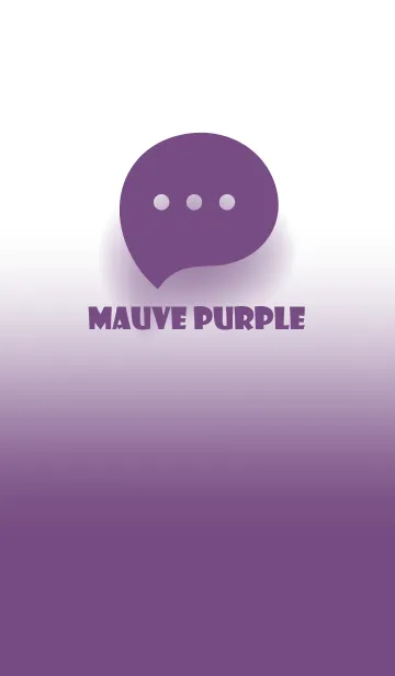 [LINE着せ替え] Mauve Purple & White Theme V.2 (JP)の画像1