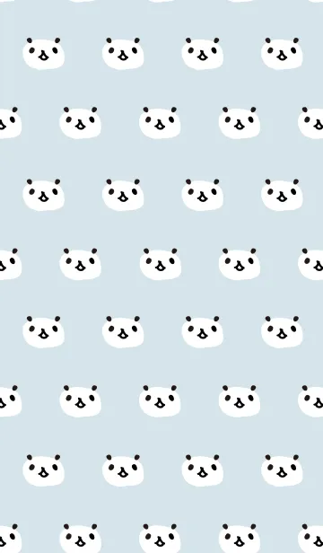 [LINE着せ替え] パンダ たくさん5の画像1