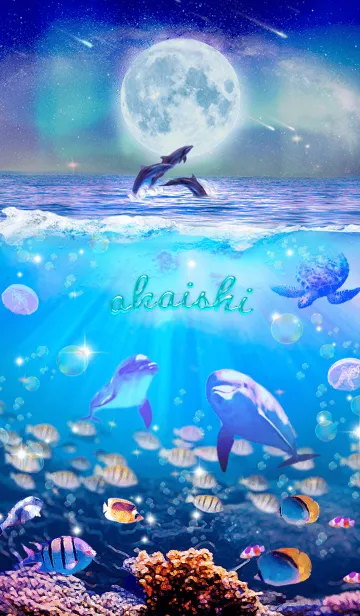 [LINE着せ替え] ワンダフルライフ✨あかいしの祝福の画像1