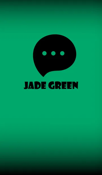 [LINE着せ替え] Jade Green And Black V.2 (JP)の画像1