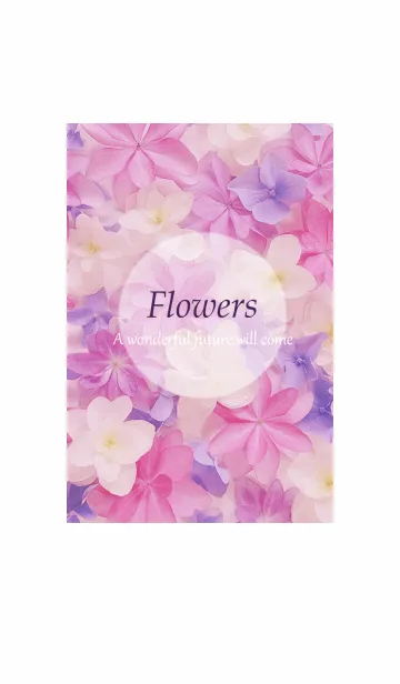 [LINE着せ替え] 心地良い花に囲まれて・23の画像1