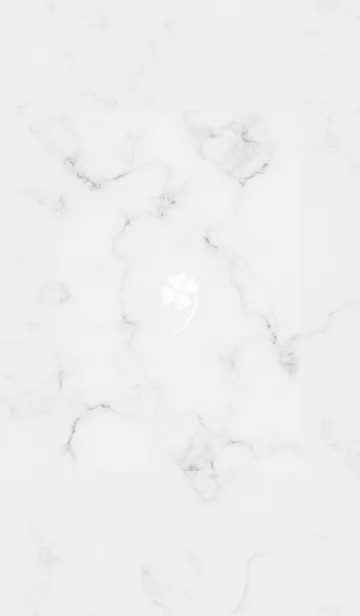 [LINE着せ替え] マーブルとクローバー✿グレー06_1の画像1