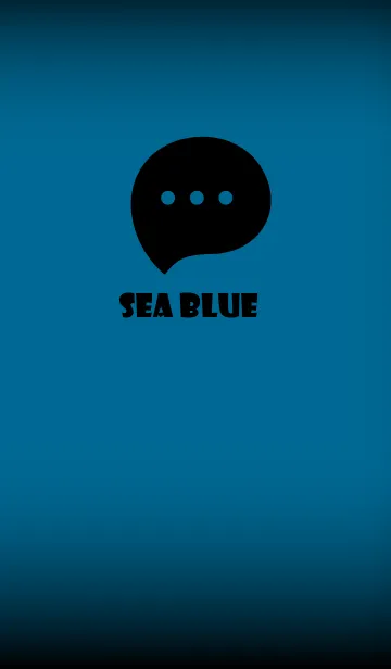 [LINE着せ替え] Sea Blue And Black V.2 (JP)の画像1